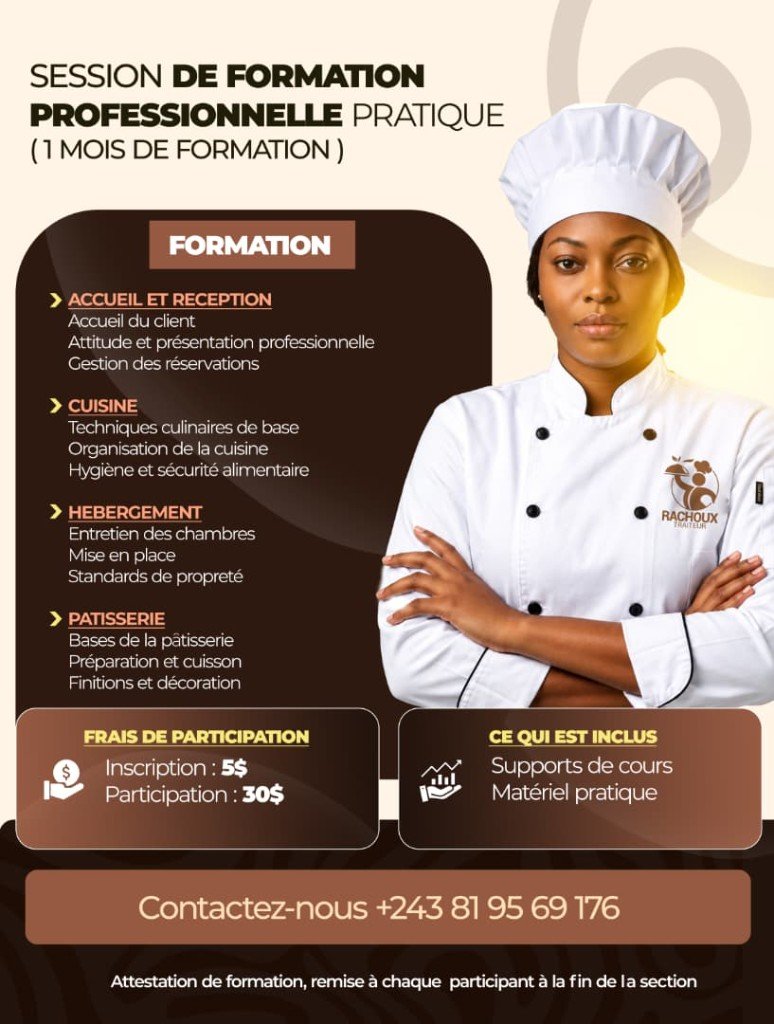 Affiche — Formation professionnelle pratique
